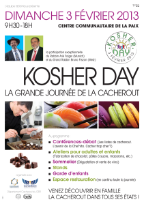 20130203 - Kosher Day Strasbourg - avec Rabbin Folger